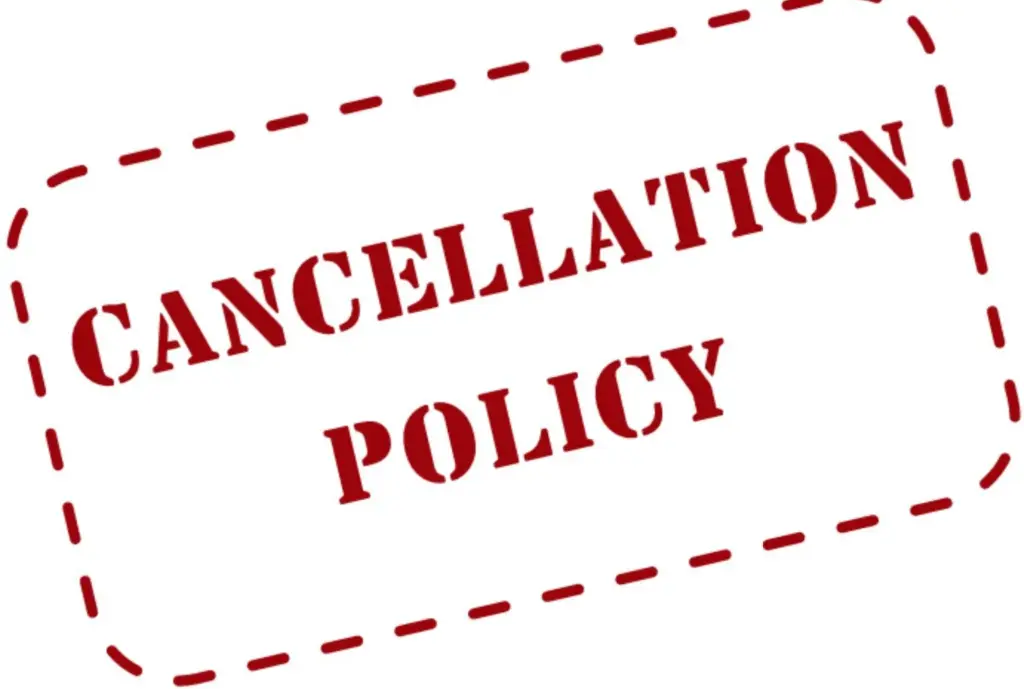 Cancellation insurance